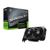 GRAPHICS CARD MSI GEFORCE RTX 5060 8GB TI SHADOW 2X OC GDDR7 GRAPHICS CARD (MSI)