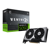 GRAPHICS CARD MSI GEFORCE RTX 5050 8GB VENTUS 2X OC GDDR6 GRAPHICS CARD (MSI)